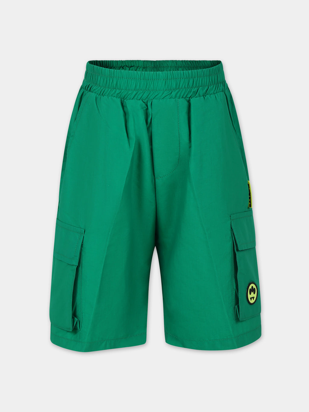Green casual shorts for boy